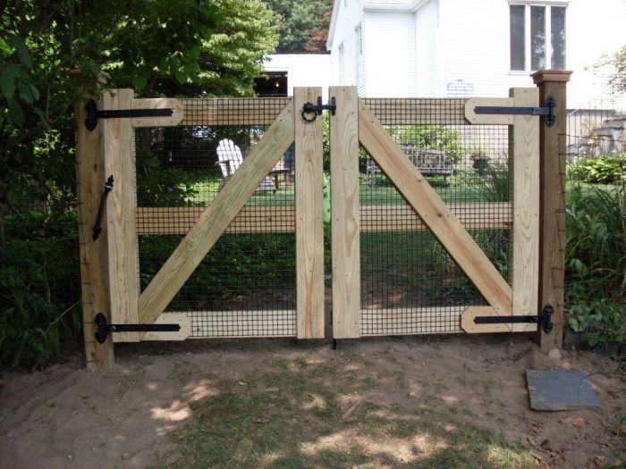 Diy gate ideas