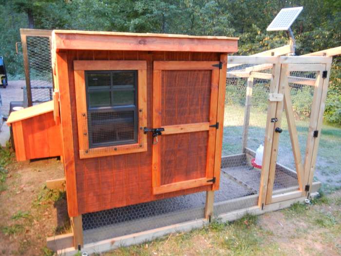 Diy chicken coop door