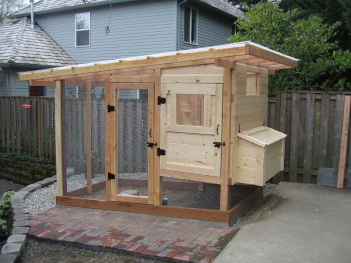 Diy chicken coop door