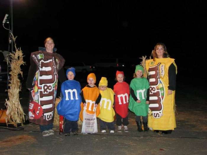 Diy m&m costume