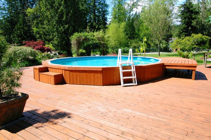 Diy above ground pool bar