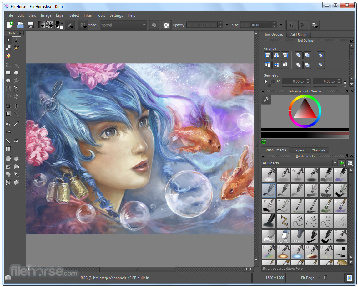 Krita ui