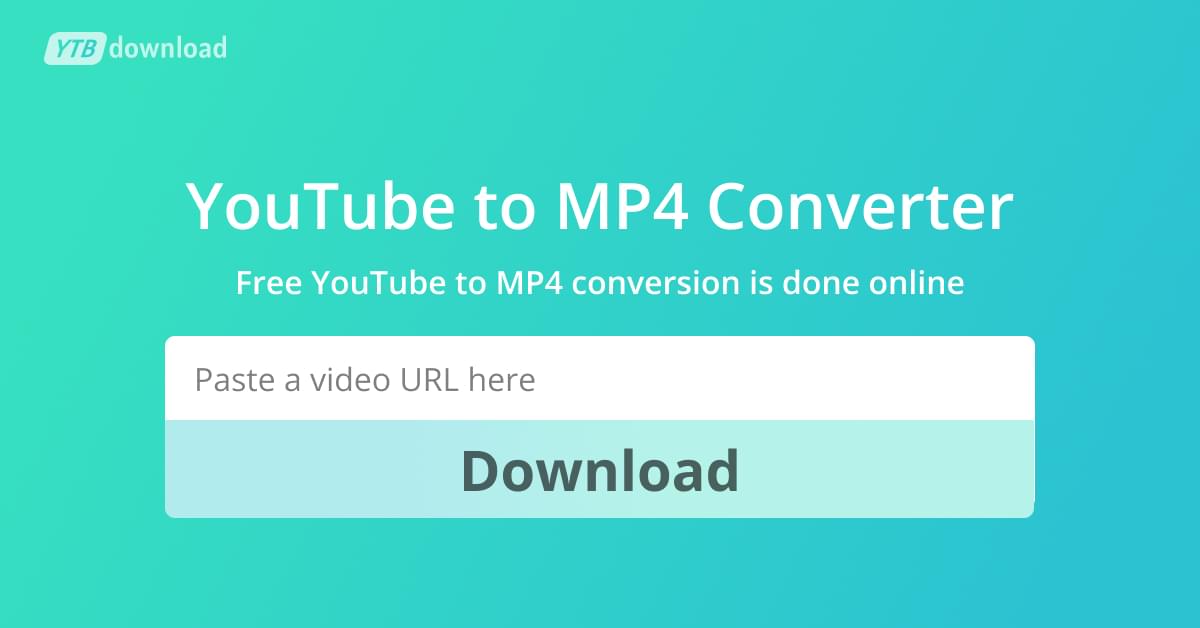 Youtube to mp4 converter