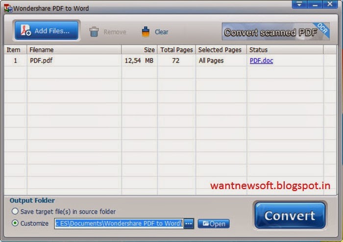 Word to pdf converter free download